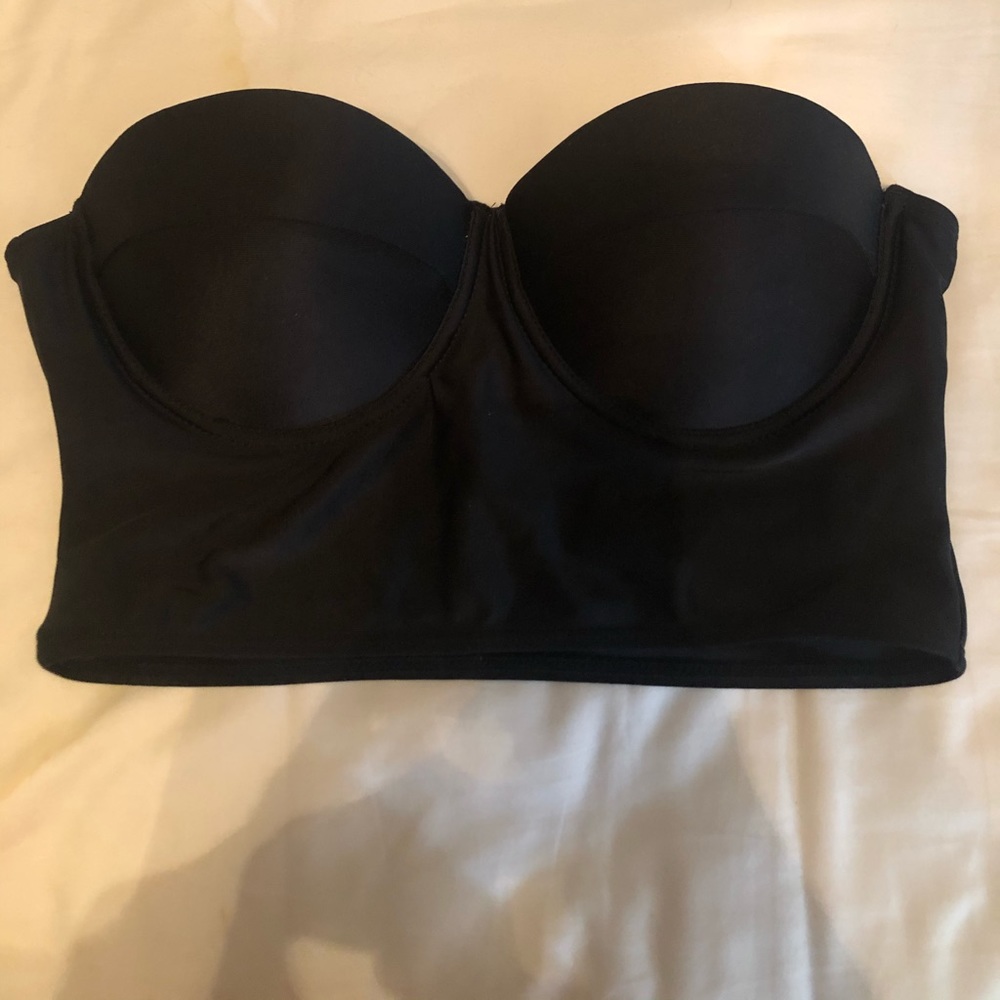 Black bikini top